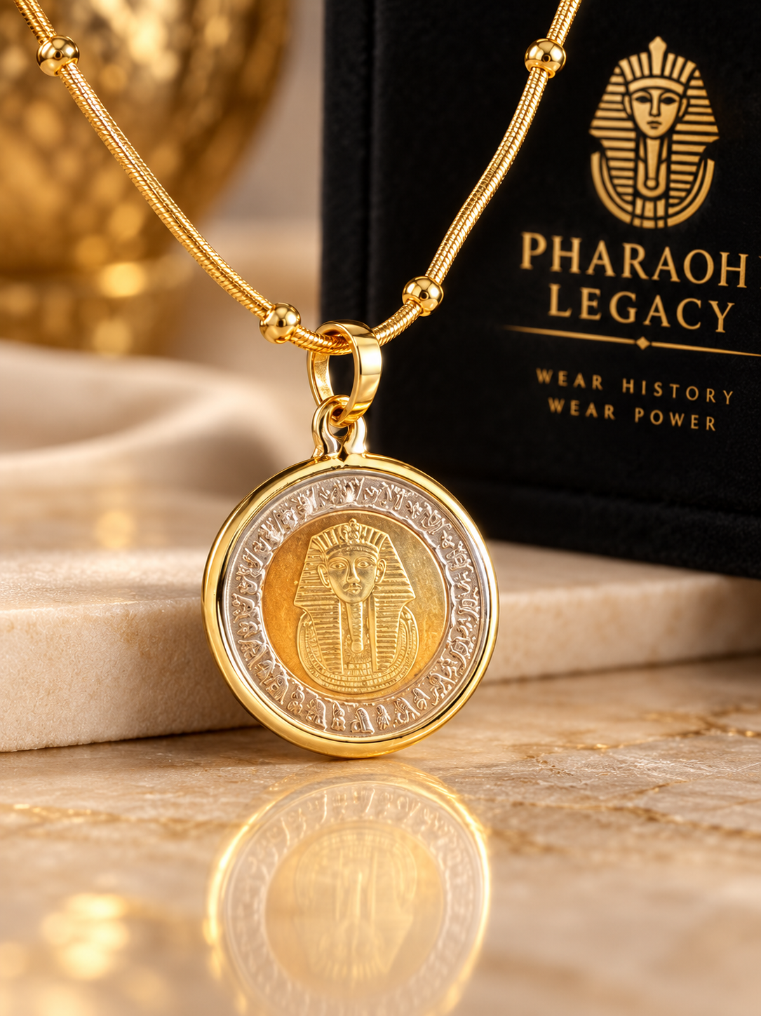 King Tut Authentic Egyptian Coin