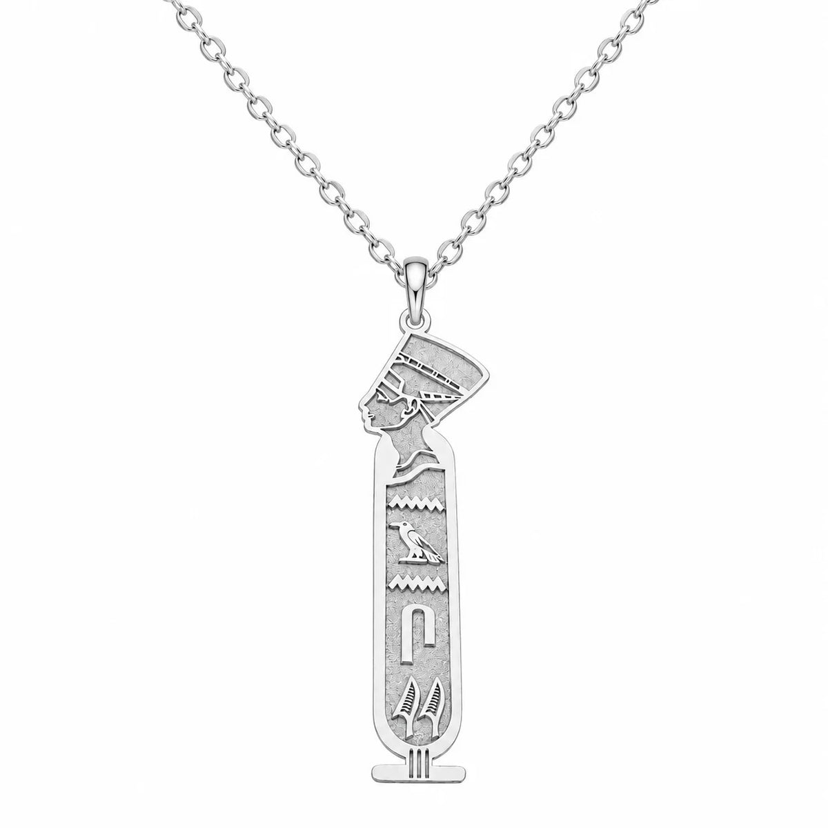 Hieroglyph Nefertiti Cartouche Jewelry