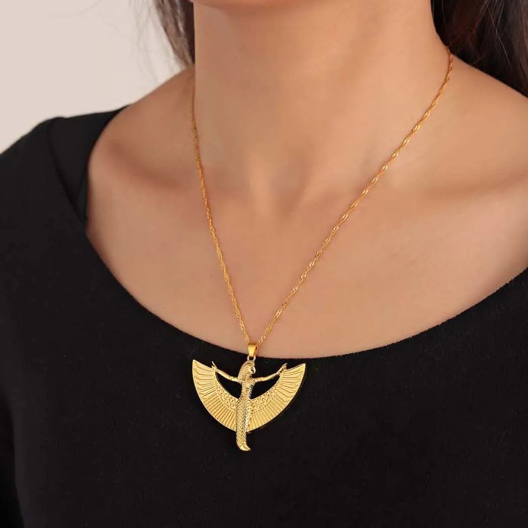 Isis Goddess of healing and protection Pendant Necklace