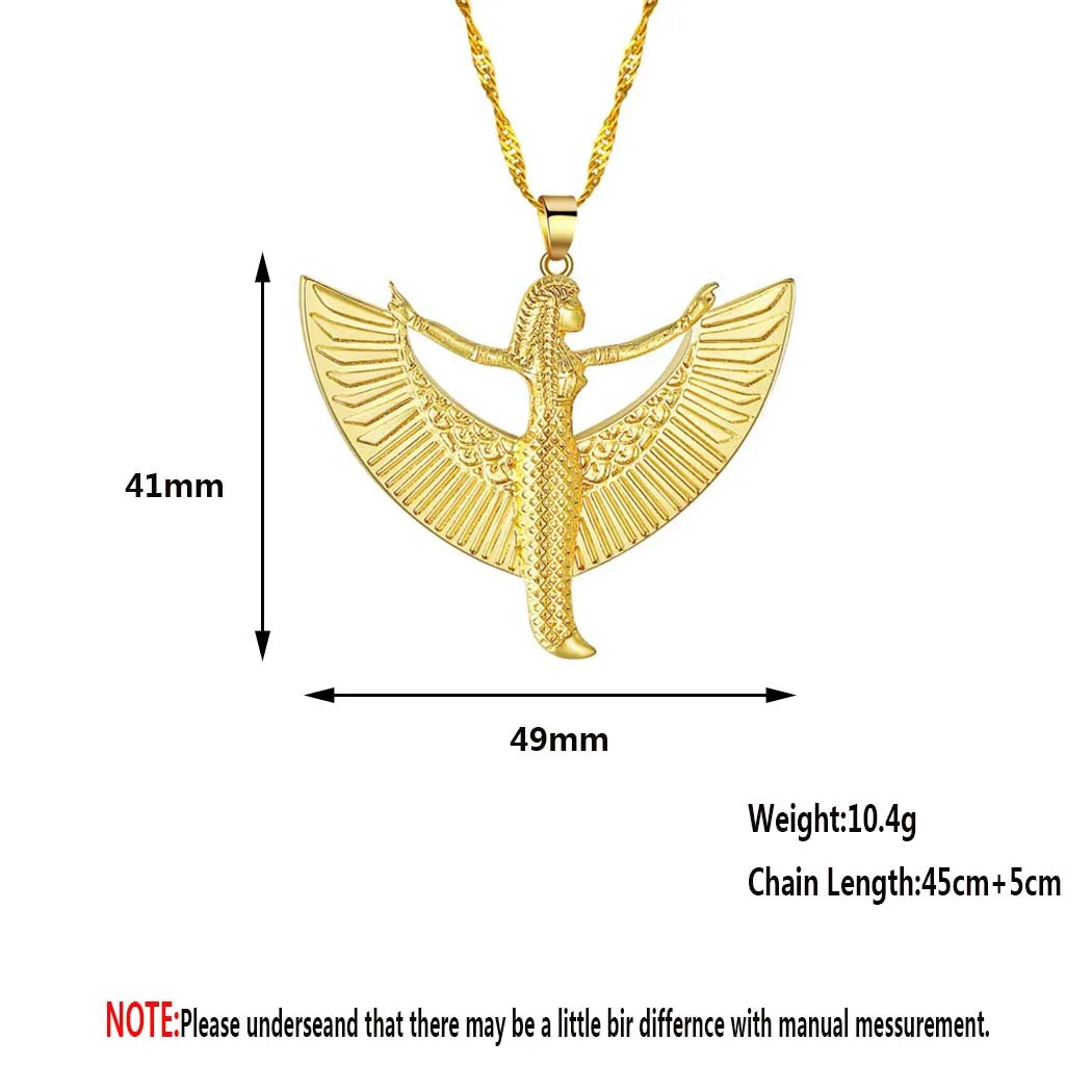 Isis Goddess of healing and protection Pendant Necklace