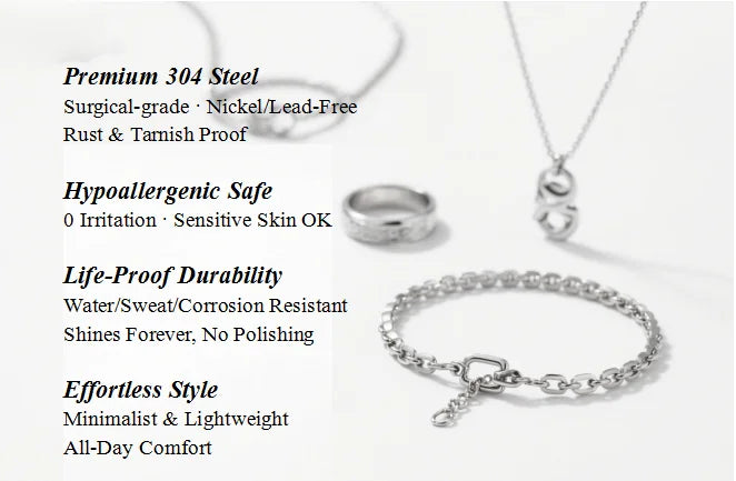 Horus Eye Necklace Stainless Steel