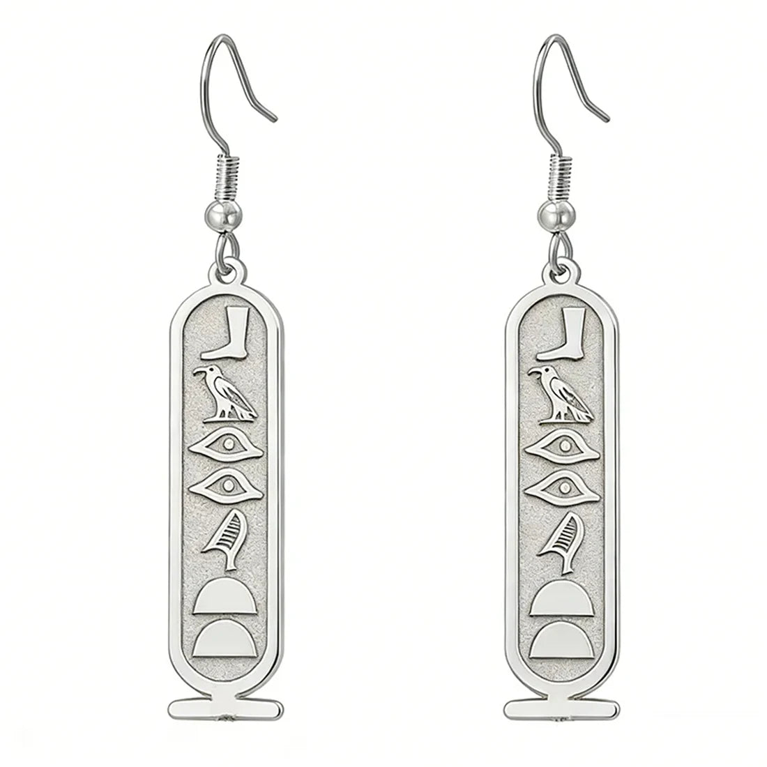 Custom Egyptian Name Earrings