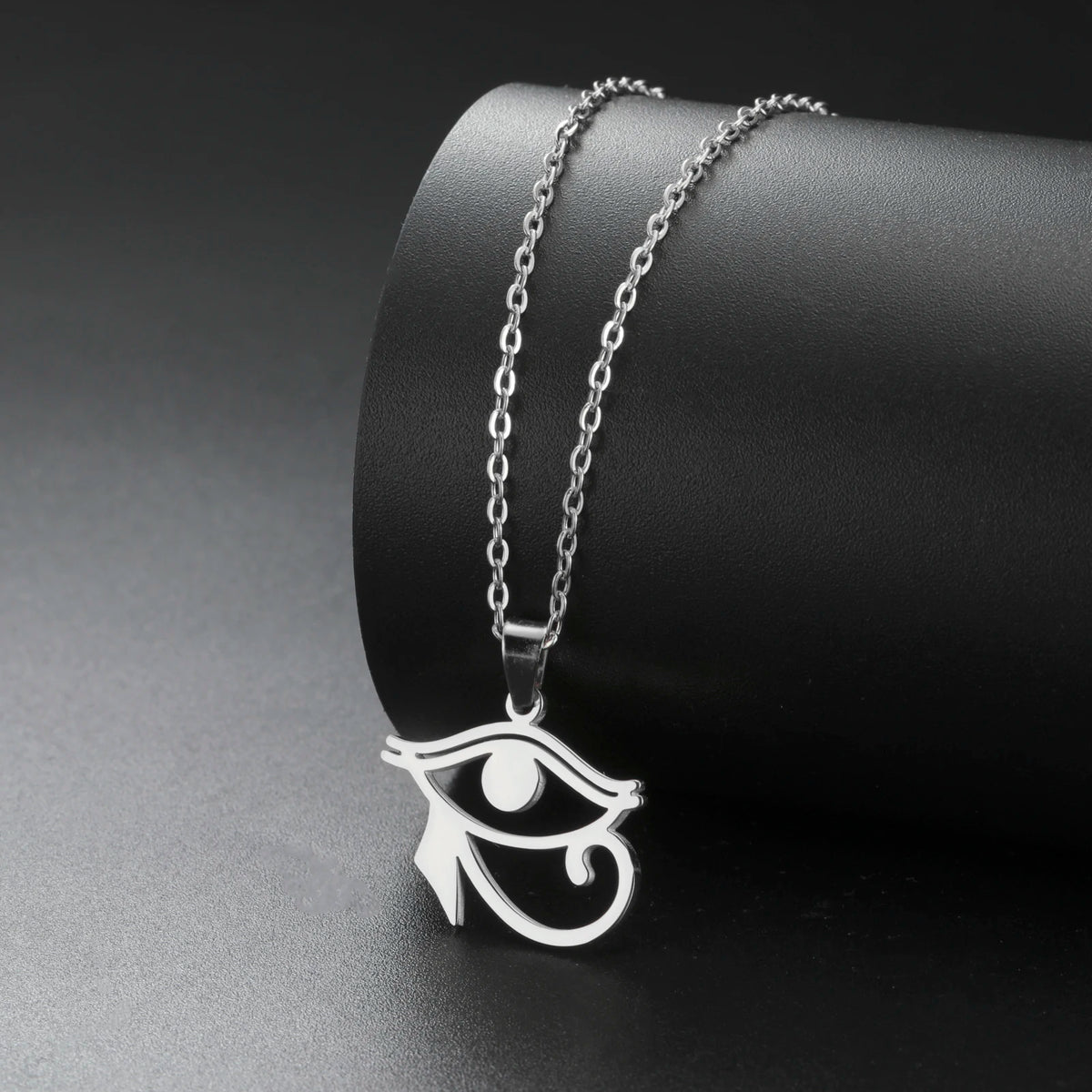 Horus Eye Necklace Stainless Steel